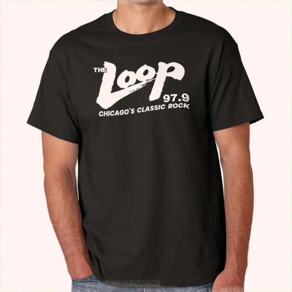The Loop T-Shirt Chicago Classic Rock Radio Station 97.9 Fm 73